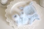 Angora Pixie Elf Bonnet and Booties Set – Newborn to 12 Months - Image 5