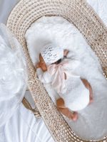 Knit Baby Alpaca Romper Set – Newborn Photo Prop - Image 3