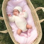 Knit Baby Alpaca Romper and Bonnet Set – Newborn Photo Prop
