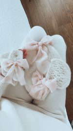 Knit Baby Alpaca Romper Set – Newborn Photo Prop