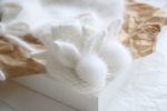 Baby bunny bonnet and booties - Set of 2 - Photography props baby - Image 6