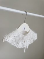 Angora Knitted Baby Collar - White, Fits 6-24 Months - Image 5