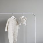 Alpaca Blend Baby Romper & Bonnet Set – Unisex Beige Outfit