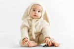 Baby Alpaca Knit Bunny Set – Romper, Bonnet & Carrot Toy - Image 7