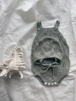 Cotton Knit Baby Romper and Bonnet Set – Sleeveless Summer Outfit - Image 3