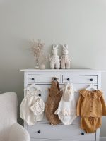 Cotton Baby Cardigan and Panties Set – Collared Knit Outfit - Image 8