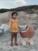 Cotton Baby Cardigan and Panties Set – Collared Knit Outfit