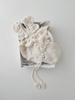 Merino Baby Romper and Bonnet Set – Knit Sleeveless Outfit - Image 7