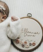 Baby Alpaca Knit Romper Set – Newborn Photo Prop, Cream Bonnet & Socks - Image 5