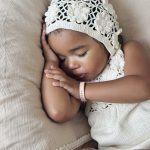 Baby Girl Romper and Bonnet Set – Cream Cotton Blend, Summer Outfit