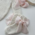 Baby girl socks with ties