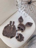 Baby romper bunny bonnet and booties - Set of 3 - Photography props - Image 4