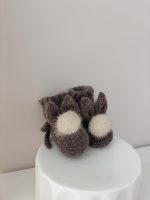 Angora Baby Bunny Booties (0-3 Months) - Image 6