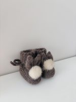 Angora Baby Bunny Booties (0-3 Months) - Image 3