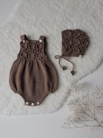 Baby Romper and Bonnet Set – Sleeveless Summer Outfit
