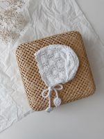 Cotton Baby Romper and Bonnet Set – Sleeveless Summer Outfit - Image 5