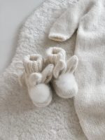 Alpaca Knit Bunny Romper Set – Baby Easter Outfit - Image 6