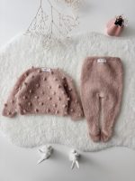 Alpaca Silk Baby Cardigan and Panties Set - Image 8