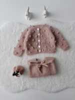 Alpaca Silk Baby Cardigan and Panties Set - Image 7