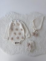 Long sleeve romper and bonnet - Set of 2 - Baby boy prop - Photo props - Baby photo prop - Baby boy - Baby outfit - Brown - Image 5
