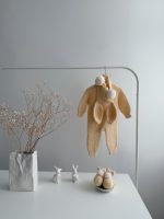 Knit Alpaca Baby Bunny Outfit – Bonnet & Booties Set - Image 7