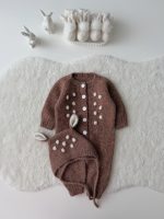 Deer Romper and Bonnet Set – Baby Christmas Outfit - Image 12