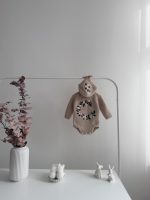 Merino Baby Romper and Bonnet Set – Embroidery - Image 5