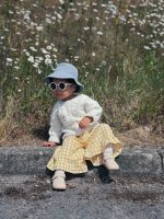 Embroidered Baby Cardigan and Bonnet Set –  Flowers Embroidery - Image 7