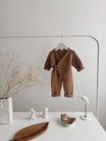 Hand Knitted Merino Baby Romper and Socks with Ducks - Image 9