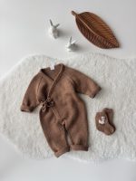Hand Knitted Merino Baby Romper and Socks with Ducks - Image 6