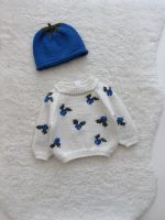 Baby Sweater and Hat Set – Blueberry Embroidery - Image 10