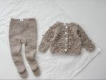 Custom order for Kate ( beige embroidery set of 2, cream ruffles set of 2, beige leggings, 0-3 months ) - Image 4